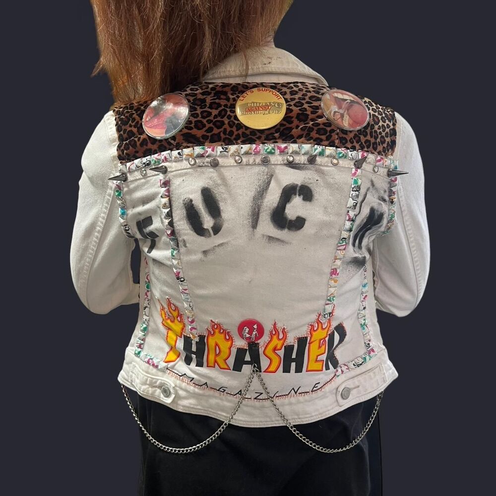 custom denim jacket - Picture 4 of 6